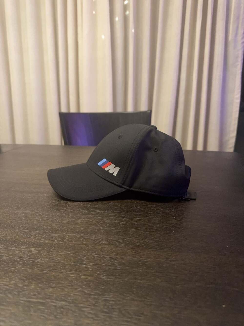 BMW M Motorsport Logo Baseball Cap Black - Picture 2 of 7